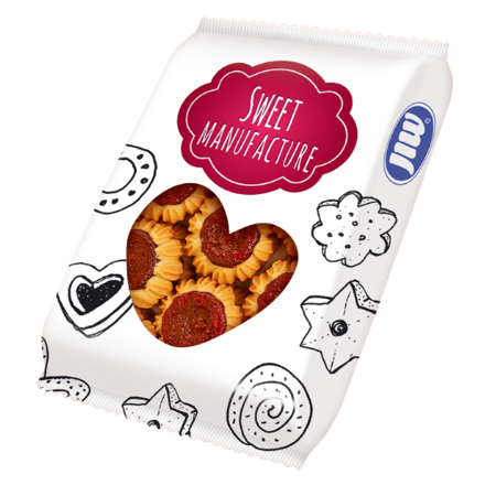 SWEET MANUFACTURE 250g ovocné koláče 
