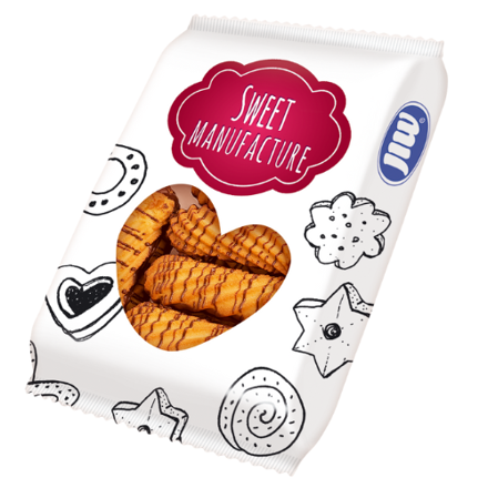 SWEET MANUFACTURE 250g sušienky v poleve