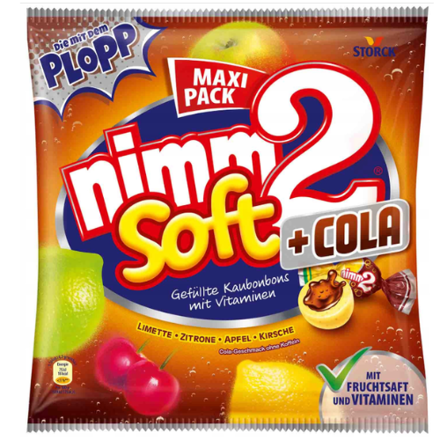 NIMM2 SOFT COLA 90g žuvacie cukríky