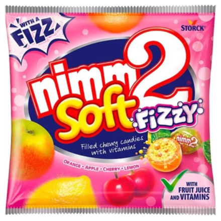 NIMM2 SOFT FIZZY 90g šumivé cukríky