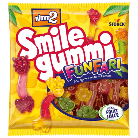 NIMM2 FUNFARI 90g želé cukríky