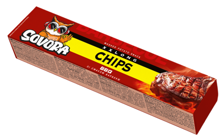 LONG CHIPS BBQ 50g barbecue (box)
