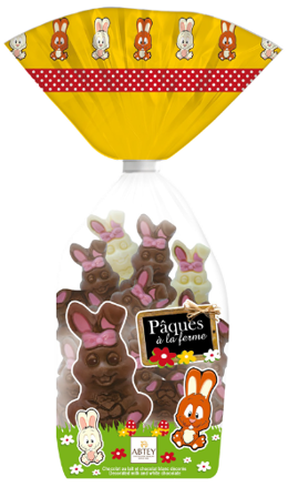 ABTEY RABBITS 120g mliečna čokoláda 