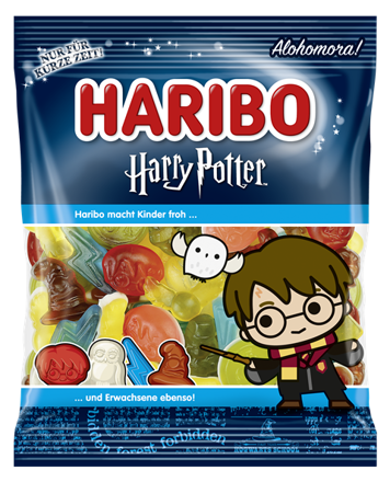 HARIBO HARRY POTER BLUE 160g želé cukríky