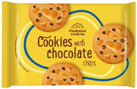 PIDEMONT COOKIES 180g čokoládové sušienky