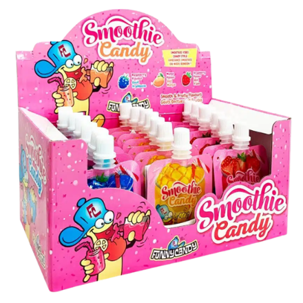 SMOOTHIE CANDY 21g ovocný gel(Balenie:21ks 1ks od 0,45eur)