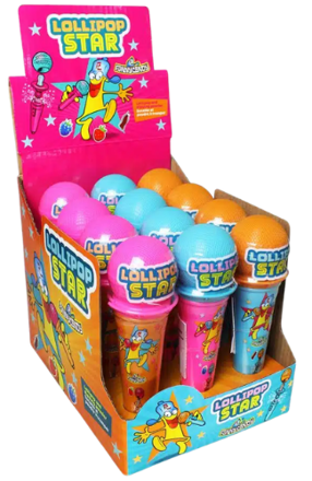 STAR MICROPHON 35g lízatko s komprimátom(Balenie:12ks 1ks od 0,95eur)