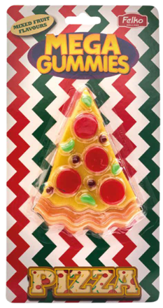 MEGA GUMMIES PIZZA 120g ovocné želé 