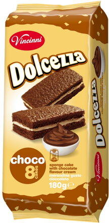 DOLCEZZA CHOCOLATE 180g čokoládové pečivo