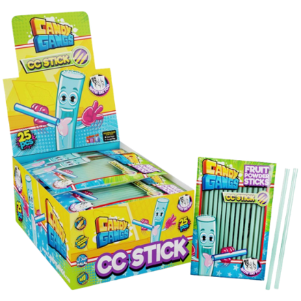 CANDY GANGS CC STICK 10g cukrovinka (Balenie:25ks 1ks od 0,16eur)