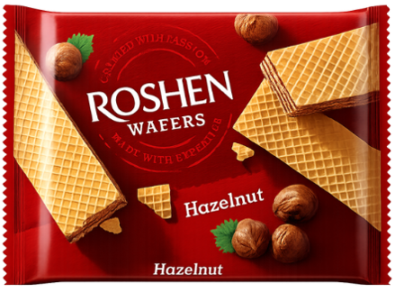 ROSHEN WAFFERS 72g orieškové keksy