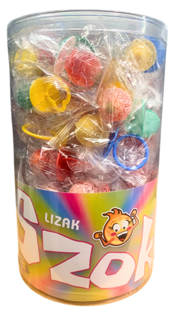 CUMEĽ KYSLÝ+ŽUVAČKA 16g lízatko (Balenie:60ks 1ks od 0,20eur)