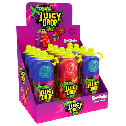BAZOOKA JUICE DROP POP 26g ovocný gel (Balenie:12ks 1ks=2eur)