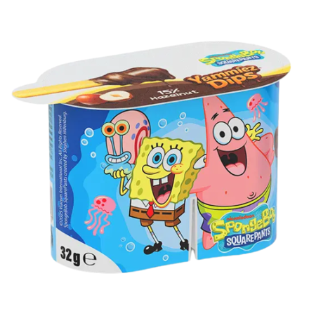 SPONG BOB DIPS 32g čokokrém s keksom