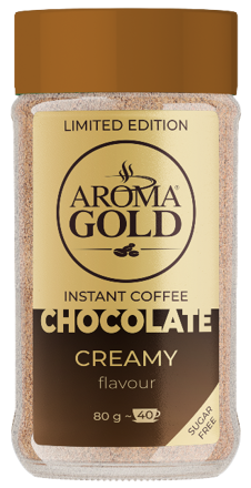 AROMA GOLD CHOCOLATE 80g čokoládová instantná káva 