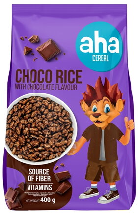 AHA CEREAL CHOCO RICE 400g čokoládová ryža