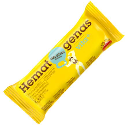 HEMATOGENAS YELLOW 50g tyčinka 