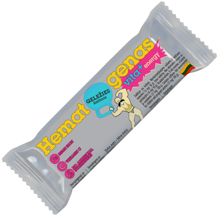 HEMATOGENAS WHITE 50g tyčinka taurin
