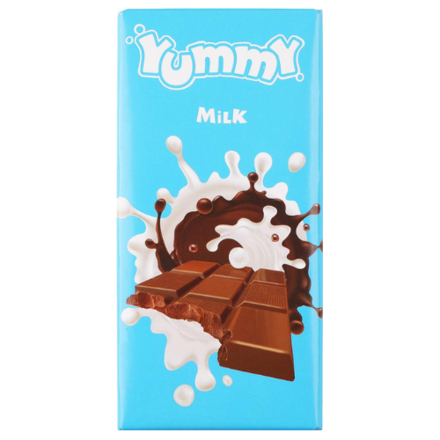 YUMMY MILK 85g mliečna čokoláda