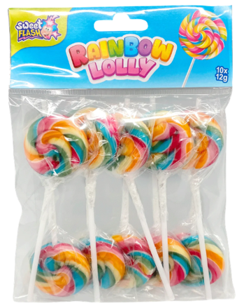 RAINBOW LOLLY 120g lízatká