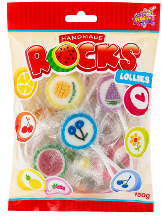 ROCKS 150g roksové lízatká