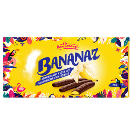 BANANAZ 200g banány v čokoláde 