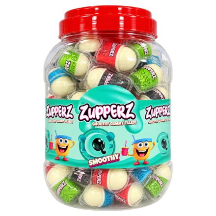 ZUPPERZ SMOOTHIE 18g plnené želé (Balenie:50ks 1ks od 0,30eur)