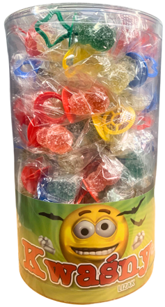 CUMEĽ KYSLÝ 10g ovocné lízatko (Balenie:80ks 1ks od 0,15eur)