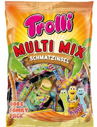 TROLLI MULTI MIX 400g želé cukríky