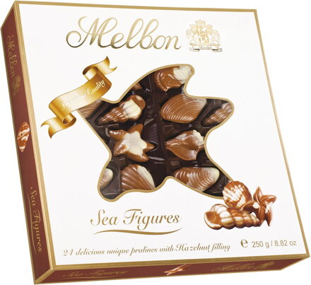 MORSKÉ PLODY 250g dezert mliečna čokoláda  
