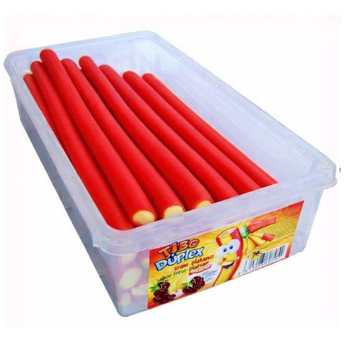 TUBO DUPLEX 45g čerešňa-banán sladký (Balenie:30ks 1ks od 0,38eur)