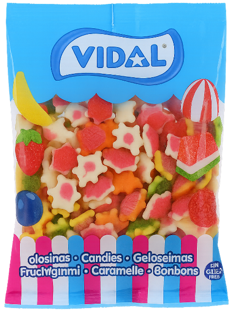 VIDAL KORYTNAČKY 1kg želé cukríky VIDAL KORYTNAČKY 1kg želé cukríky