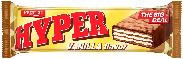 HYPER VANILA 50g vanilková oblátka HYPER VANILA 50g vanilková oblátka