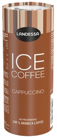 LANDESSA CAPPUCCINO 230ml ľadová káva LANDESSA CAPPUCCINO 230ml ľadová káva