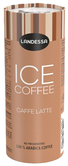 LANDESSA CAFFE LATTE 230ml ľadová káva LANDESSA CAFFE LATTE 230ml ľadová káva