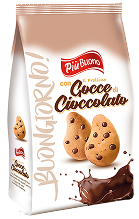 PIU BUONO BUONGIORNO! 300g čokoládové keksy