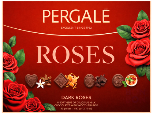 PERGALE ROSES 348g dezert