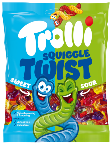 TROLLI TWIST 100g želé cukríky (exp.10/09/26)