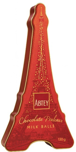 EIFFEL TOWER 130g pralinky (plech) EIFFEL TOWER 130g pralinky (plech)