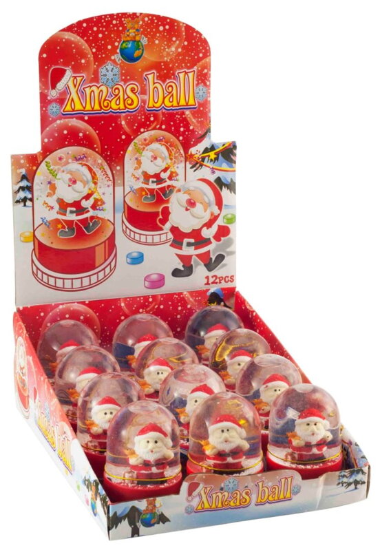 X-MAS BALL 10g hračka s cukríkmi (Balenie:12ks 1ks od 1,15eur) X-MAS BALL 10g hračka s cukríkmi (Balenie:12ks 1ks od 1,15eur)