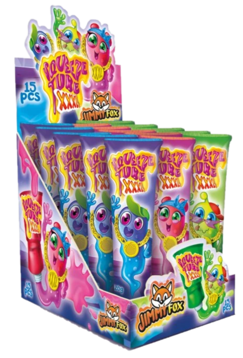 SQUEEZE GEL XXXL 120ml ovocný gél (balenie:15ks 1ks od 0,95eur) SQUEEZE GEL XXXL 120ml ovocný gél (balenie:15ks 1ks od 0,95eur)