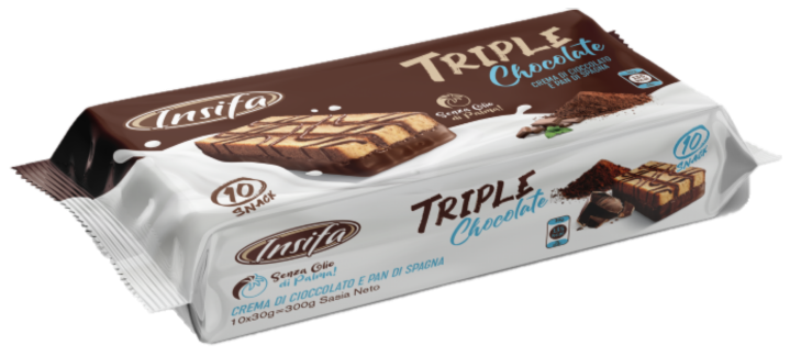 TRIPLE CHOCOLATE 300g čokoládové pečivo TRIPLE CHOCOLATE 300g čokoládové pečivo
