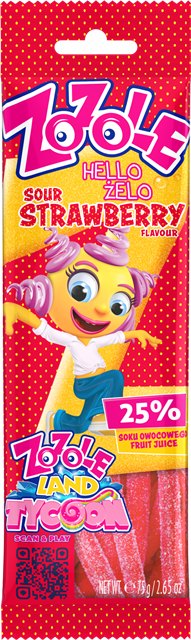 ZOZOLE STICK 75g jahodové pelendreky