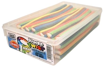 DAMEL JUMBO 55g multicolour kyslé (Balenie:30ks 1ks od 0,45eur)