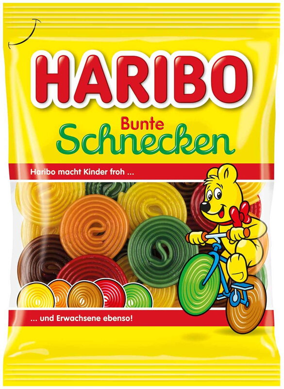 HARIBO SCHNECKEN 160g želé cukríky