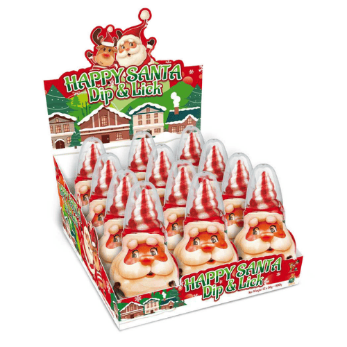 SANTA DIP´N LICK 10g lízatko s práškom (Balenie:12ks 1ks od 0,99eur)