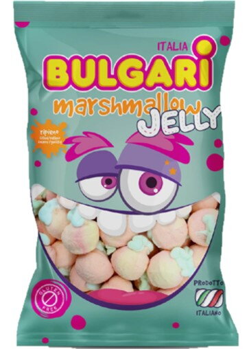 BULGARI JELLY 1kg plnený marshmallow BULGARI JELLY 1kg plnený marshmallow