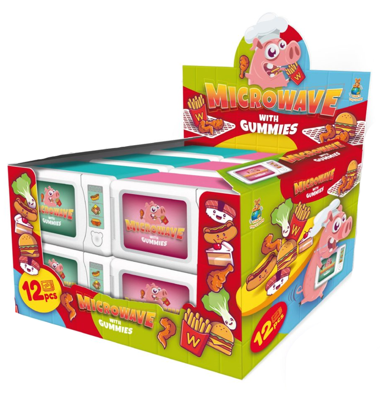 MICROWAVE GUMMY 35g hračka s želé(Balenie:12ks 1ks od 1eur) MICROWAVE GUMMY 35g hračka s želé(Balenie:12ks 1ks od 1eur)