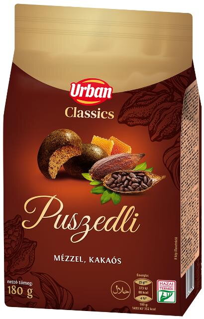 URBAN PERNÍKY 180g kakaové URBAN PERNÍKY 180g kakaové