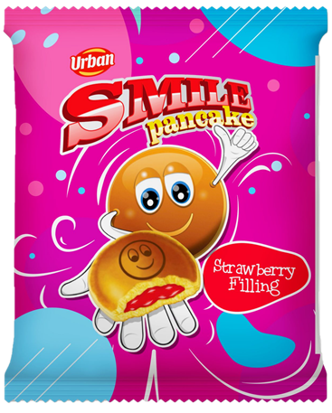 SMILE 50g jahodové palacinky SMILE 50g jahodové palacinky